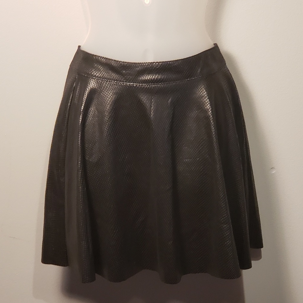 Ella Moss Faux Leather Skirt